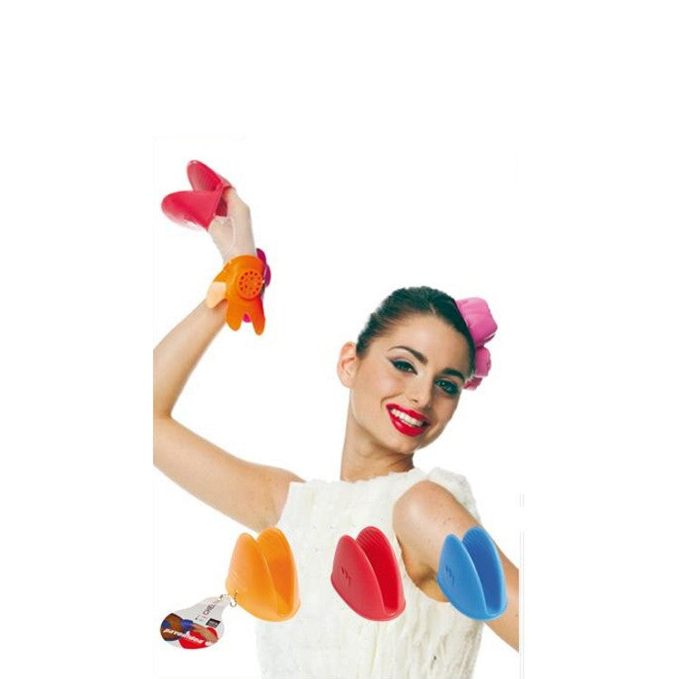 Presina silicone chelina azzurra +200°-40°