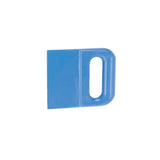 Raschietto plastica cm.13.5x14.5 antigraffio azzurro