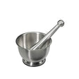 Pestello inox con mortaio inox ilsa
