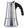 Caffettiera moka inox per induzione 6 tazze