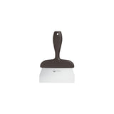 RASCHIA INOX CM.15X6 CON MANICO NERO
