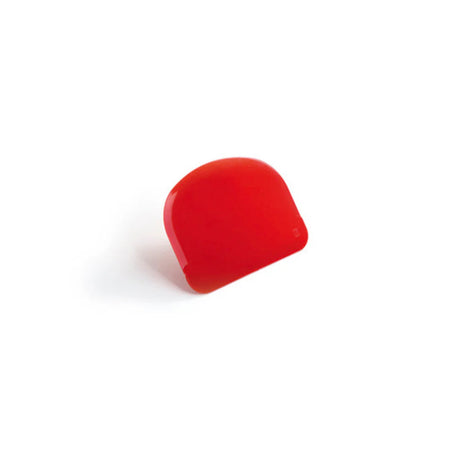 Raschietto polipropilene cm.12x8,8 rosso