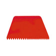 Raschietto polipropilene cm.21,6x12,8 doppia rigatura