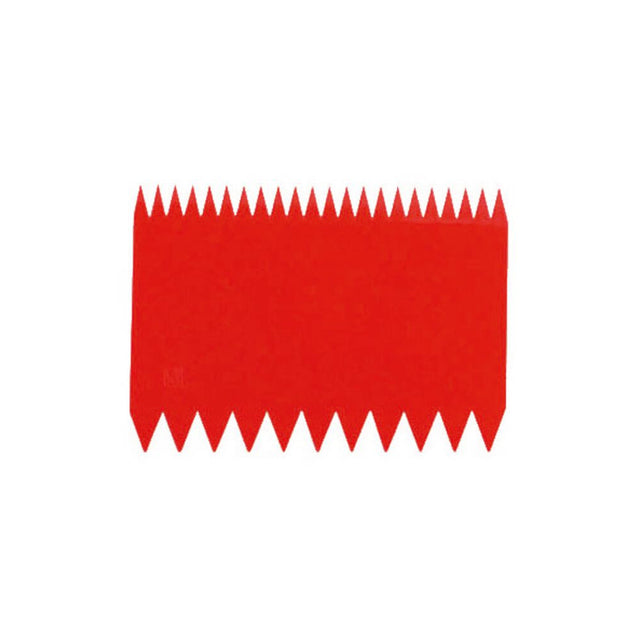 Raschietto polipropilene cm.11x8 doppia rigatura