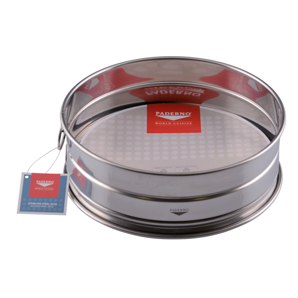 Setaccio inox infarina pesce cm.30 h.8