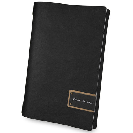 Portamenu' eco moda cm.17,3x31,8 nero formato 4re