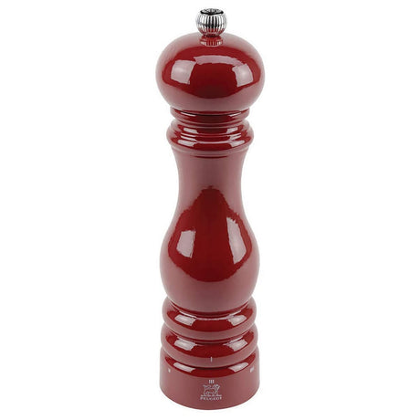 Macinasale legno paris cm.22 sale faggio laccato rosso peugeot