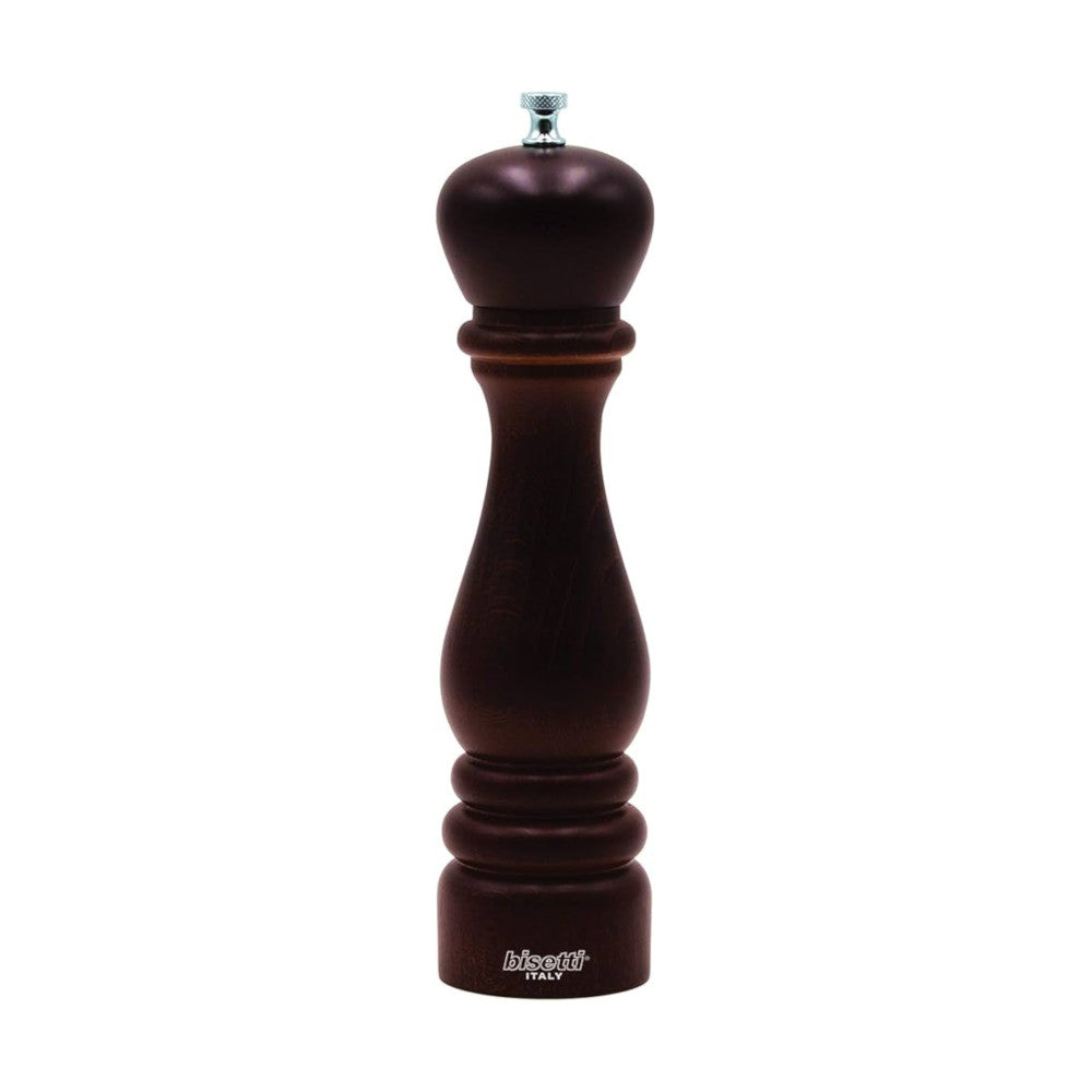 Macinapepe legno roma cm.25 pepe faggio tinta noce bisetti