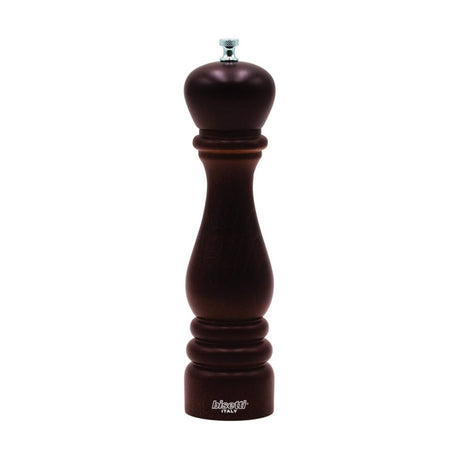 Macinapepe legno roma cm.25 pepe faggio tinta noce bisetti