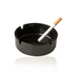 Posacenere plastica nero cm.8