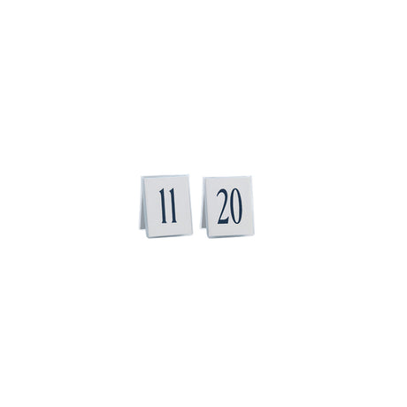 Numeri segnatavolo plastica da 11 a 20