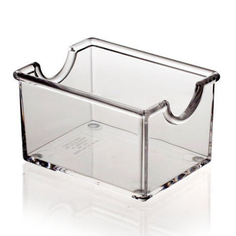 Portabustine plastica cm.8,5x6,5 h.5 trasparente