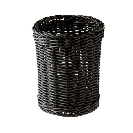 Portagrissini o posate in polipropilene ø cm.12 nero aps