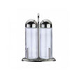 Oliera inox mundial 2 pezzi olio e aceto ***