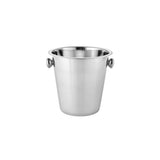 Secchiello champagne ø cm.21 inox basic con pomoli