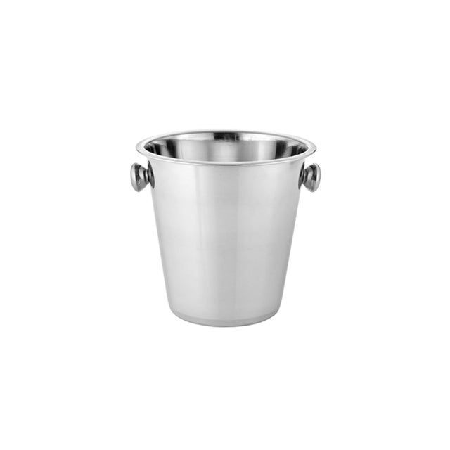 Secchiello champagne ø cm.21 inox basic con pomoli