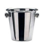 Secchiello champagne ø cm.21 inox basic con pomoli