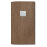 Portamenu' eco moda cm.23.2x31.8 marrone formato a4