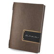 Portamenu' eco moda cm.16,5x23,1 marrone formato golfo