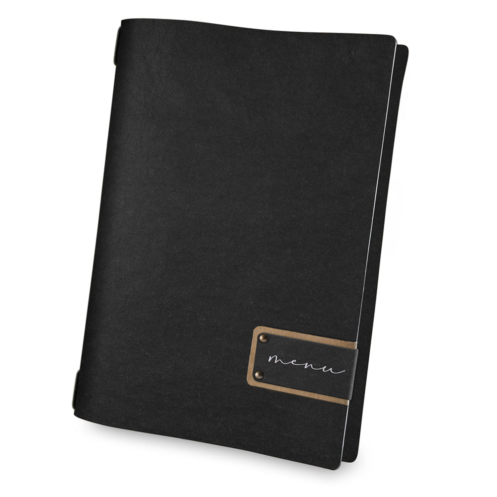 Portamenu' eco moda cm.16,5x23,1 nero formato golfo