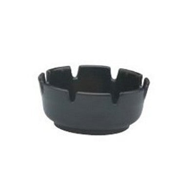 Posacenere plastica nero cm.10