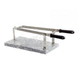 Morsa stringiprosciutto inox base granito haccp