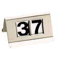 Numeri segnatavolo inox singoli ***