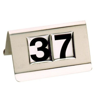 Numeri segnatavolo inox da 91 a 100 ***