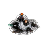 Spumantiera cm.38.2x26.0 organic bowl