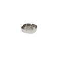 Posacenere inox quadro cm.8 base the bars