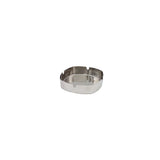 Posacenere inox quadro cm.8 base the bars