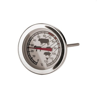 Termometro arrosti inox con sonda range 0+120 °c