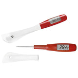 Termometro digitale con spatola silicone range -50+300°c