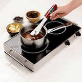Termometro digitale con spatola silicone range -50+300°c