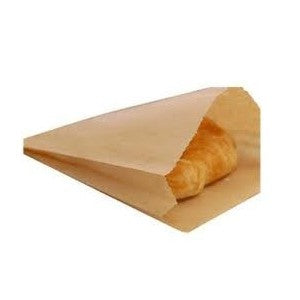 Sacchetti carta cellulosa avana 14+10x30 pz.1000