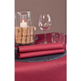 Tovaglia mono plus carta secco cm.100x100 bordeaux pz.25