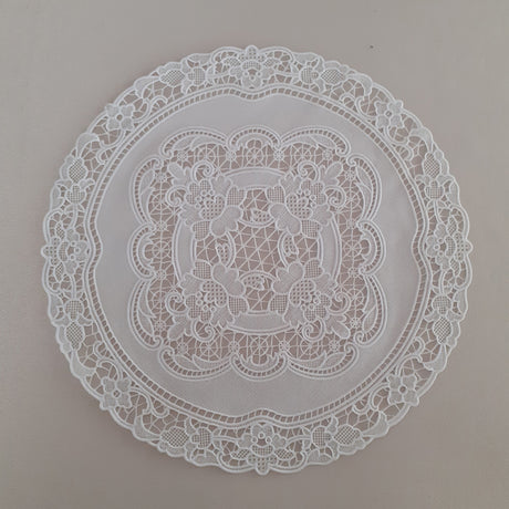 Pizzo pvc rotondo ø cm.25 riutilizzabile