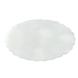 Sottofritti ovali carta bianca cm.26x38 pz.500 ***