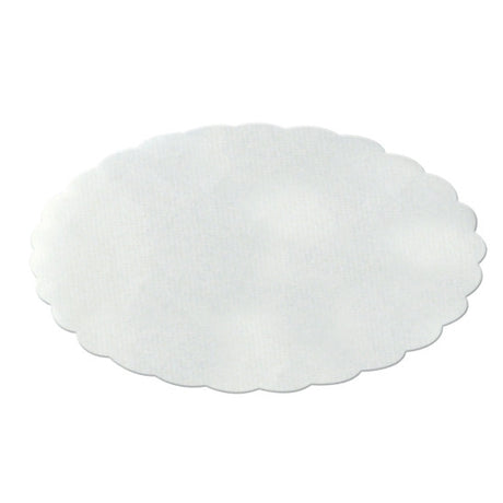 Sottofritti ovali carta bianca cm.26x38 pz.500 ***
