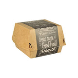 Scatola hamburger cartoncino "good food" pz.50