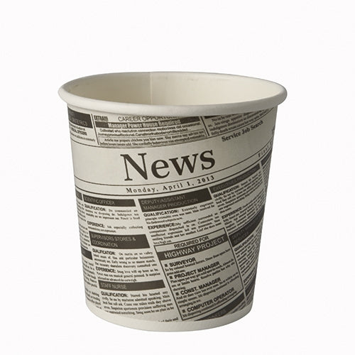 Bicchiere carta snack news ml.470 pz.50