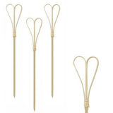 Stecco bamboo cuore cm.18 pz.100