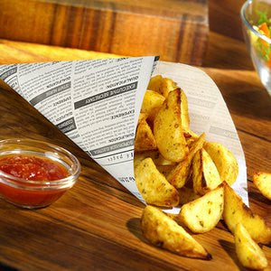 Sacchetti conici antiunto stampa giornale gr.125 pz.1000 french fries