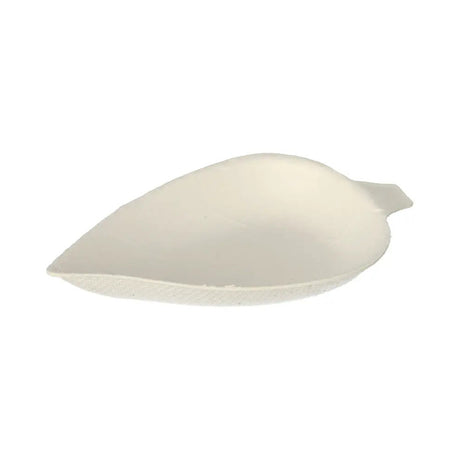 Finger piattino canna da zucchero cm.8x6 foglia pz.50