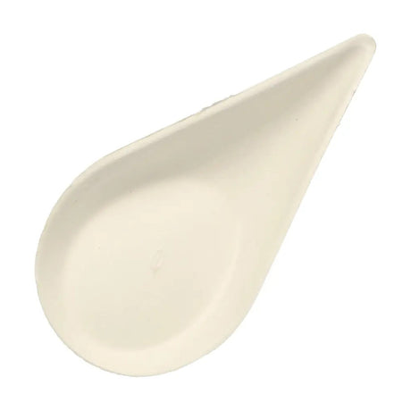 Finger piattino canna da zucchero cm.10,5x5,7 goccia pz.50