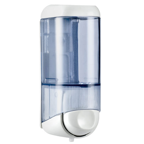 Dispenser sapone liquido "così" bianco/trasparente lt.0,17 a/583