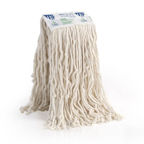 Mop in cotone ecolabel 400 grammi con supporto largo