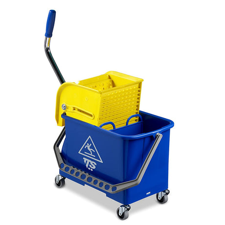 Carrello pulizia double bucket o-key lt.20 con strizzatore