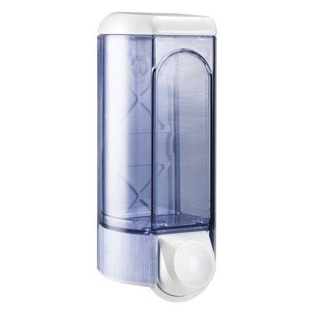 Dispenser sapone liquido "soap la 800" bianco/trasparente lt.0,80 a/562