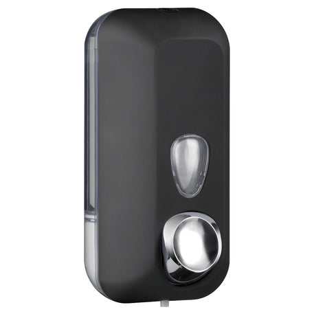 Dispenser sapone liquido "soap r plus" nero lt.0,55